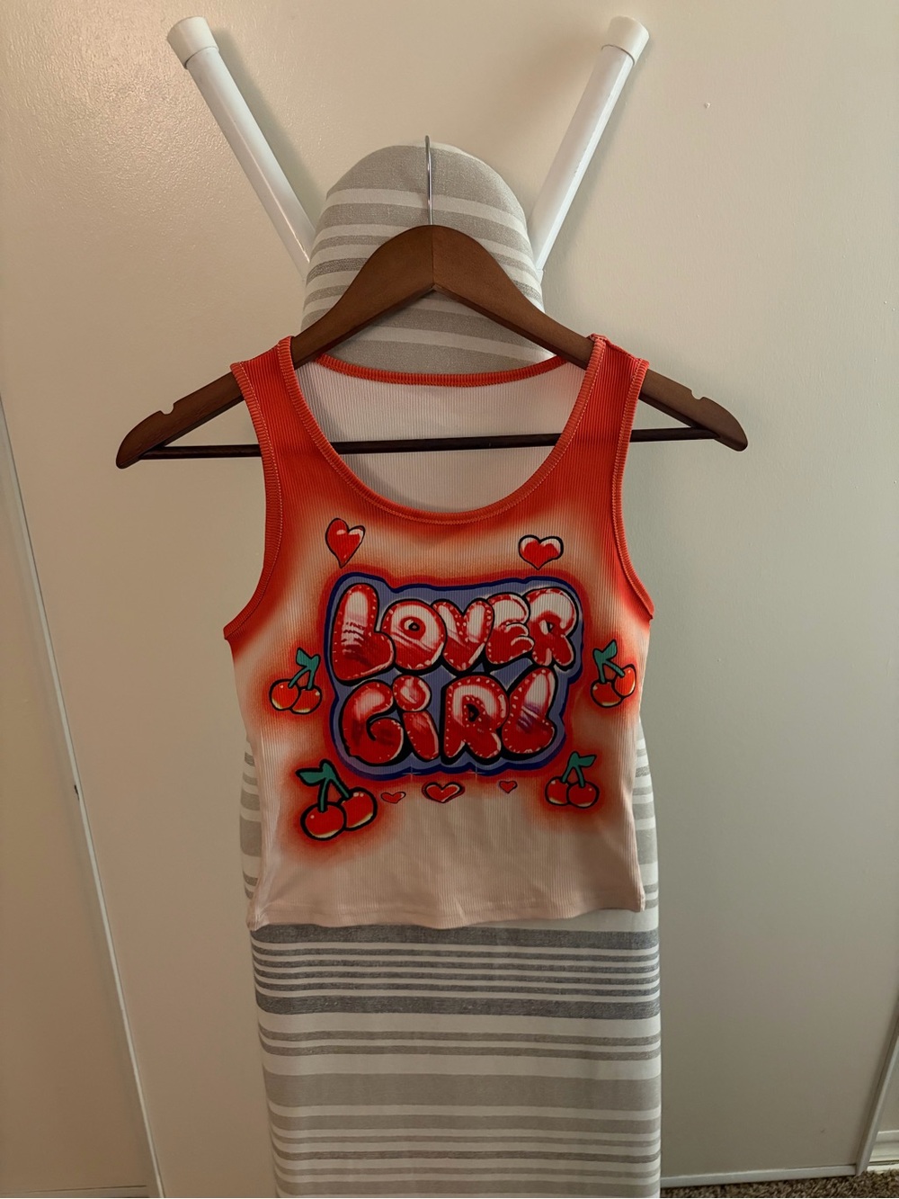 Lover Girl Orange Gradient Tank Top
